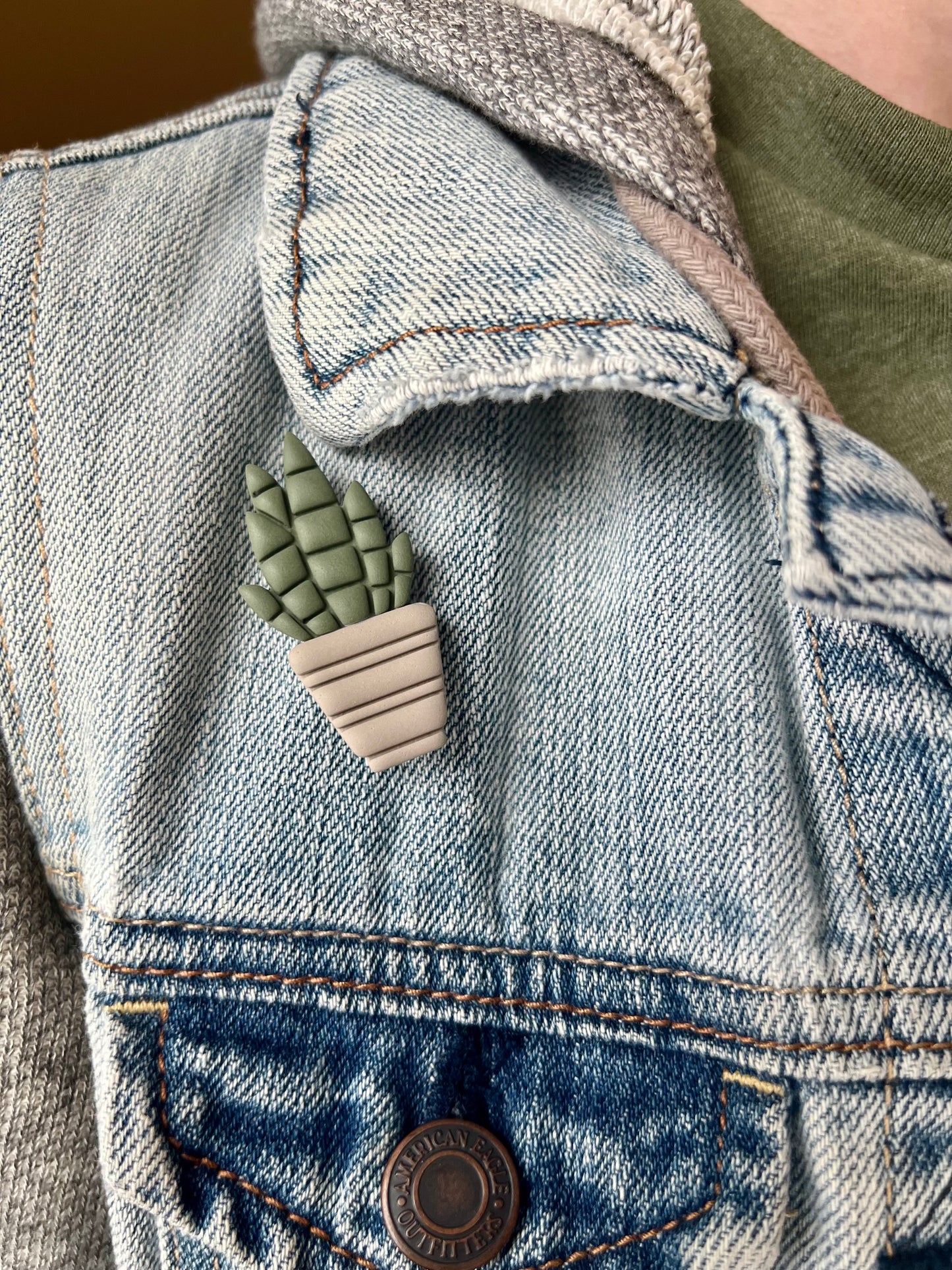 Snake Plant Pin