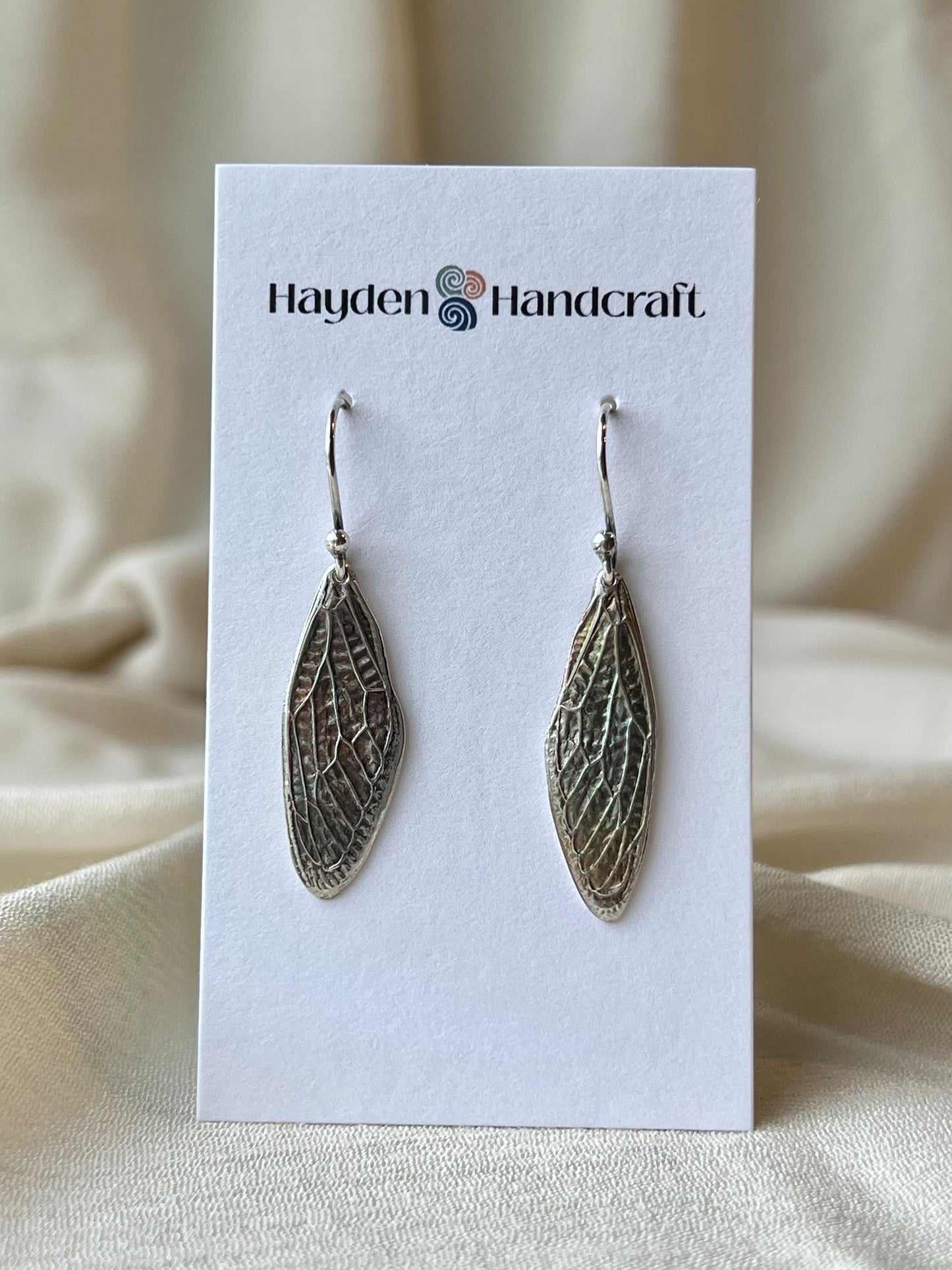 Cicada Wing Earrings