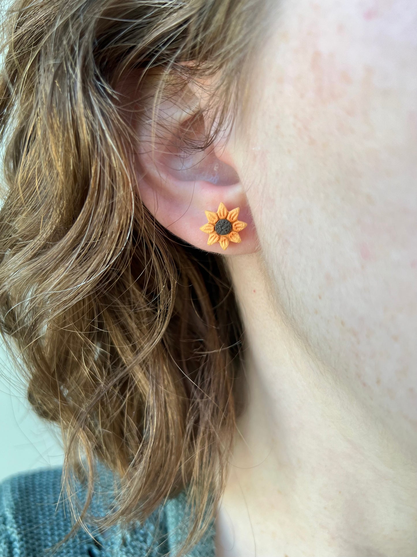 Sunflower Studs