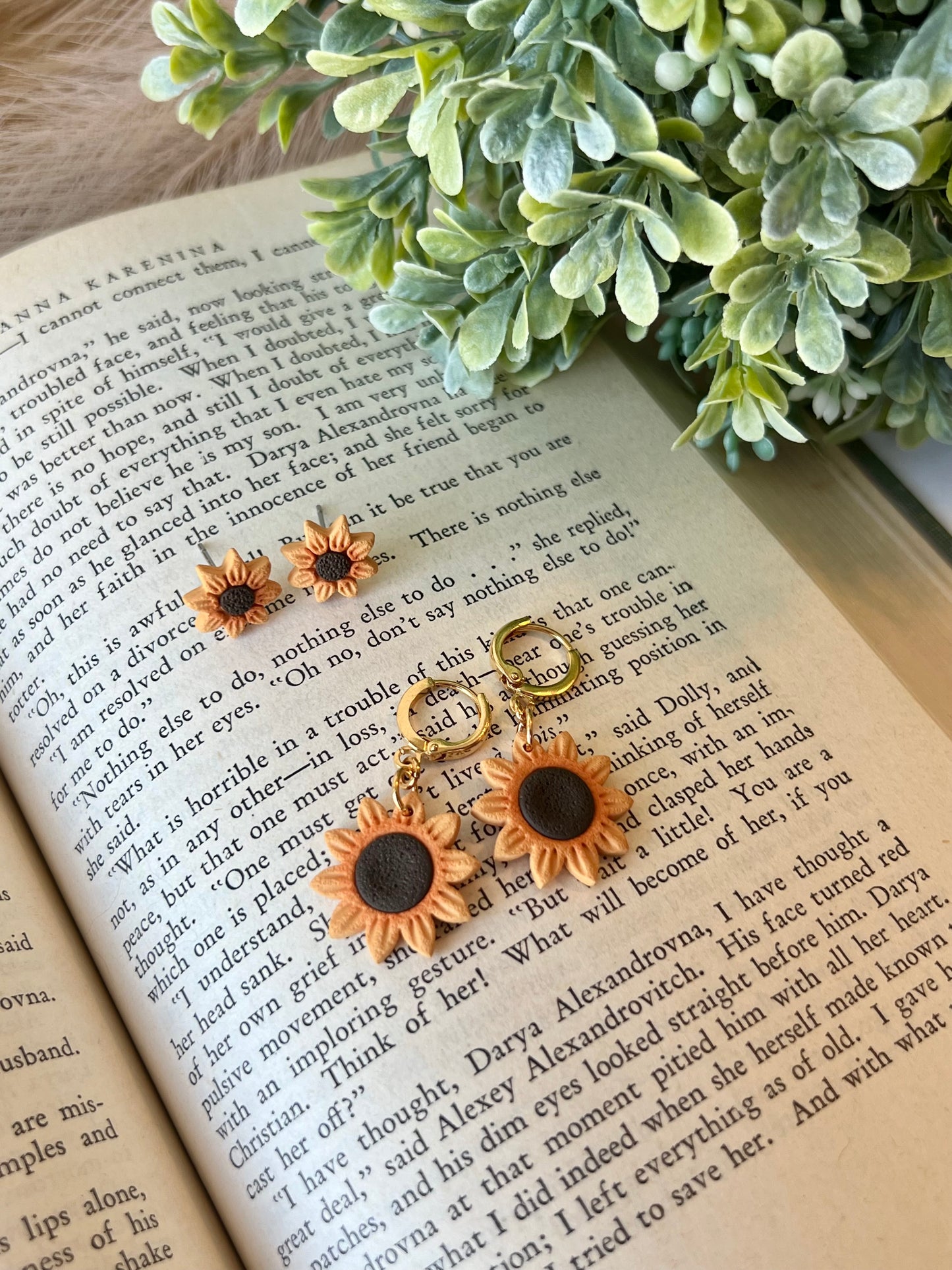 Sunflower Studs
