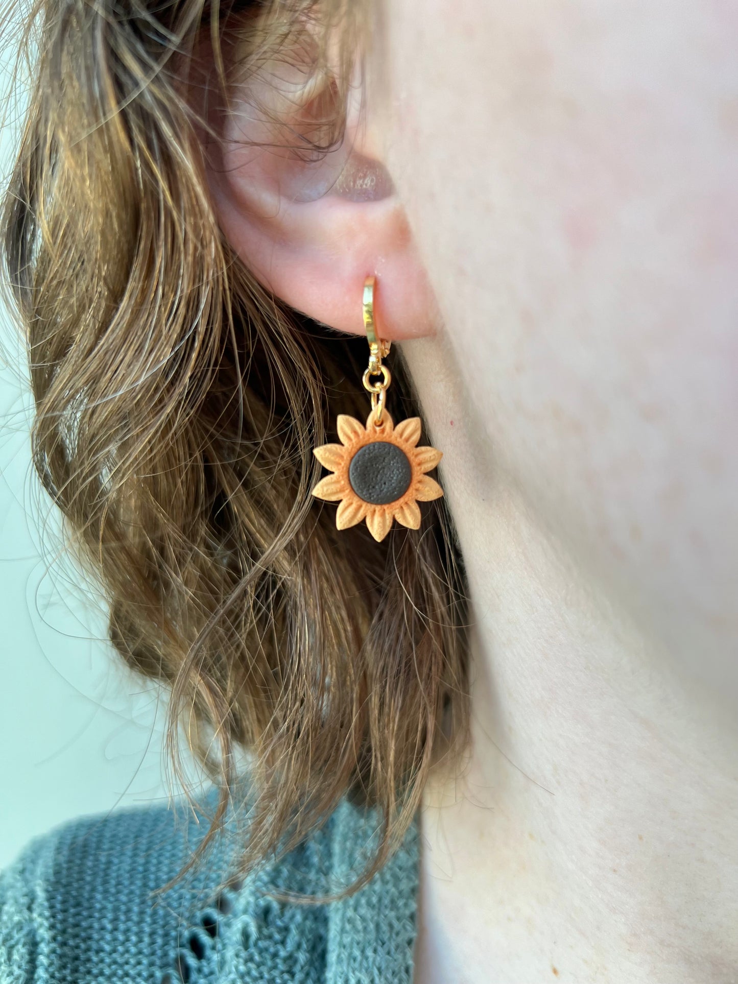 Sunflower Earrings