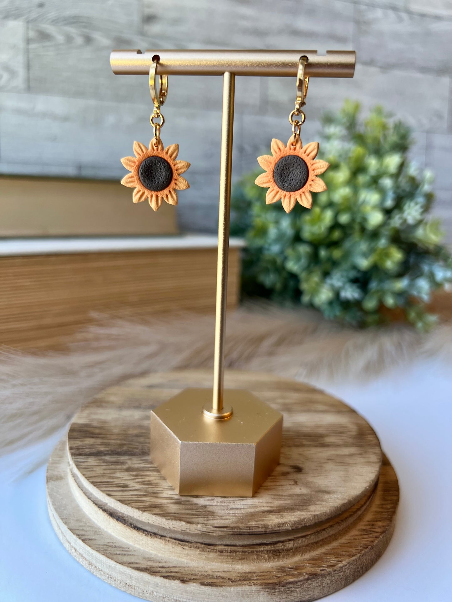 Sunflower Earrings