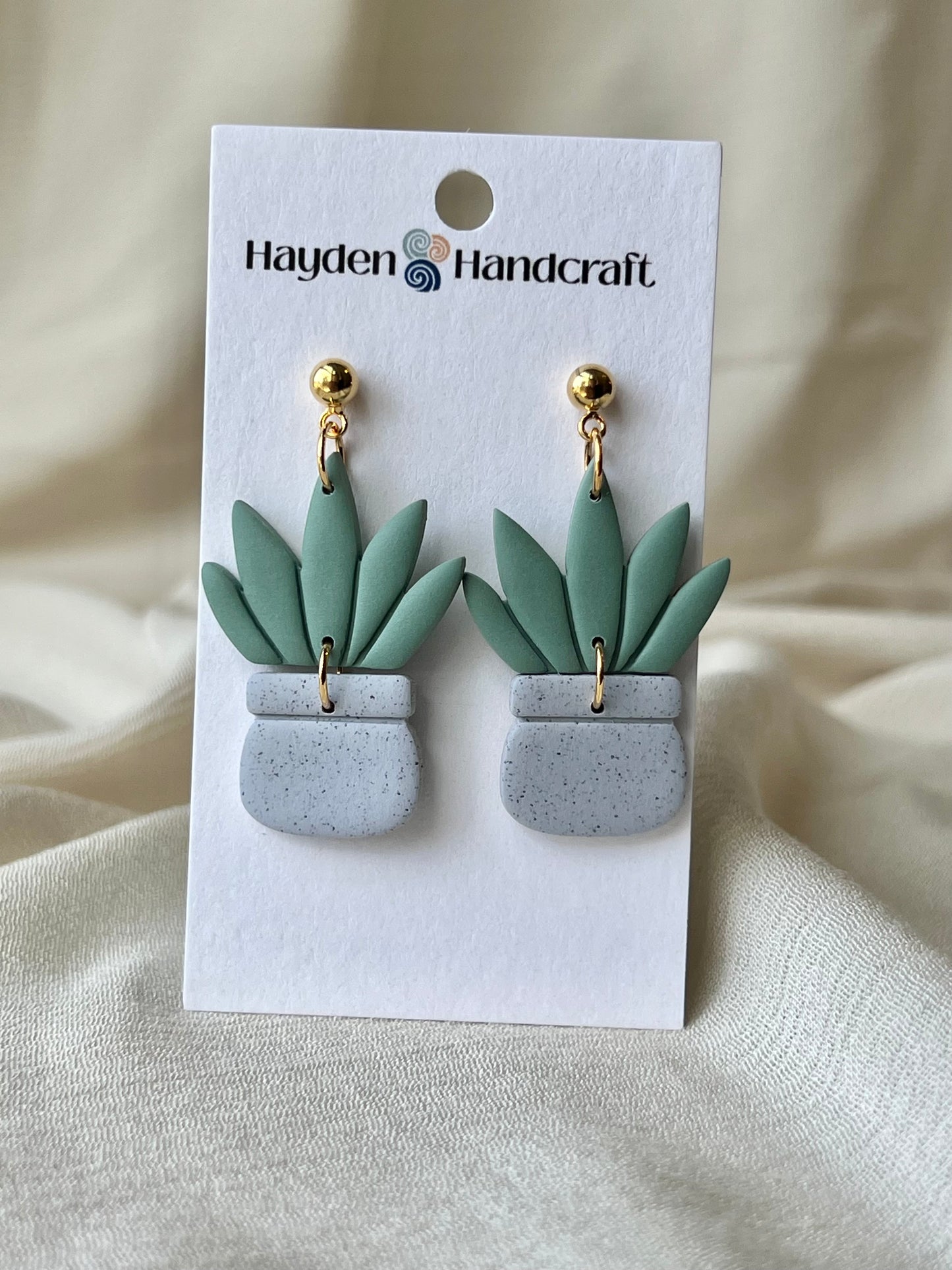 Succulent Earrings