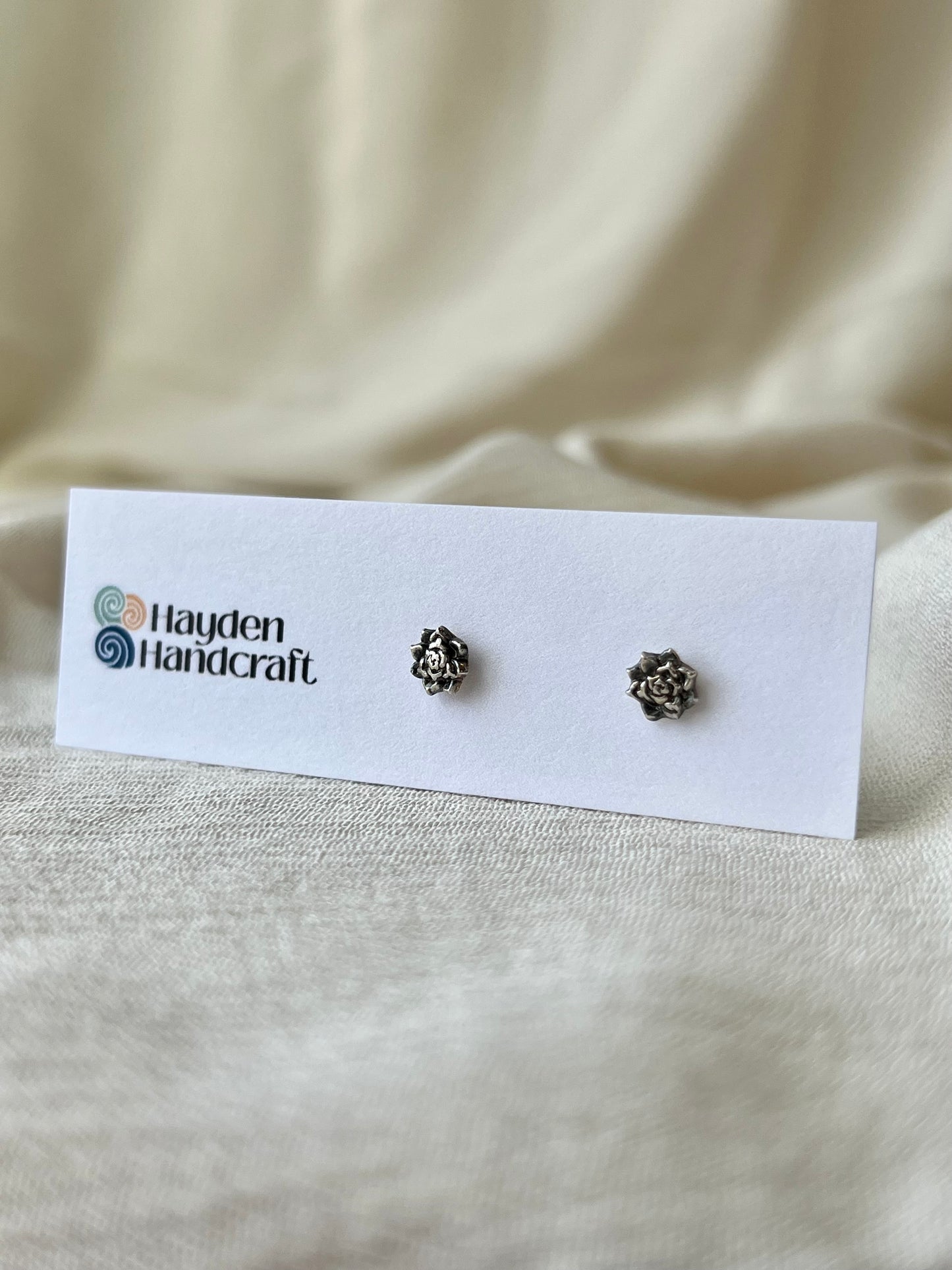 Mini Succulent Studs