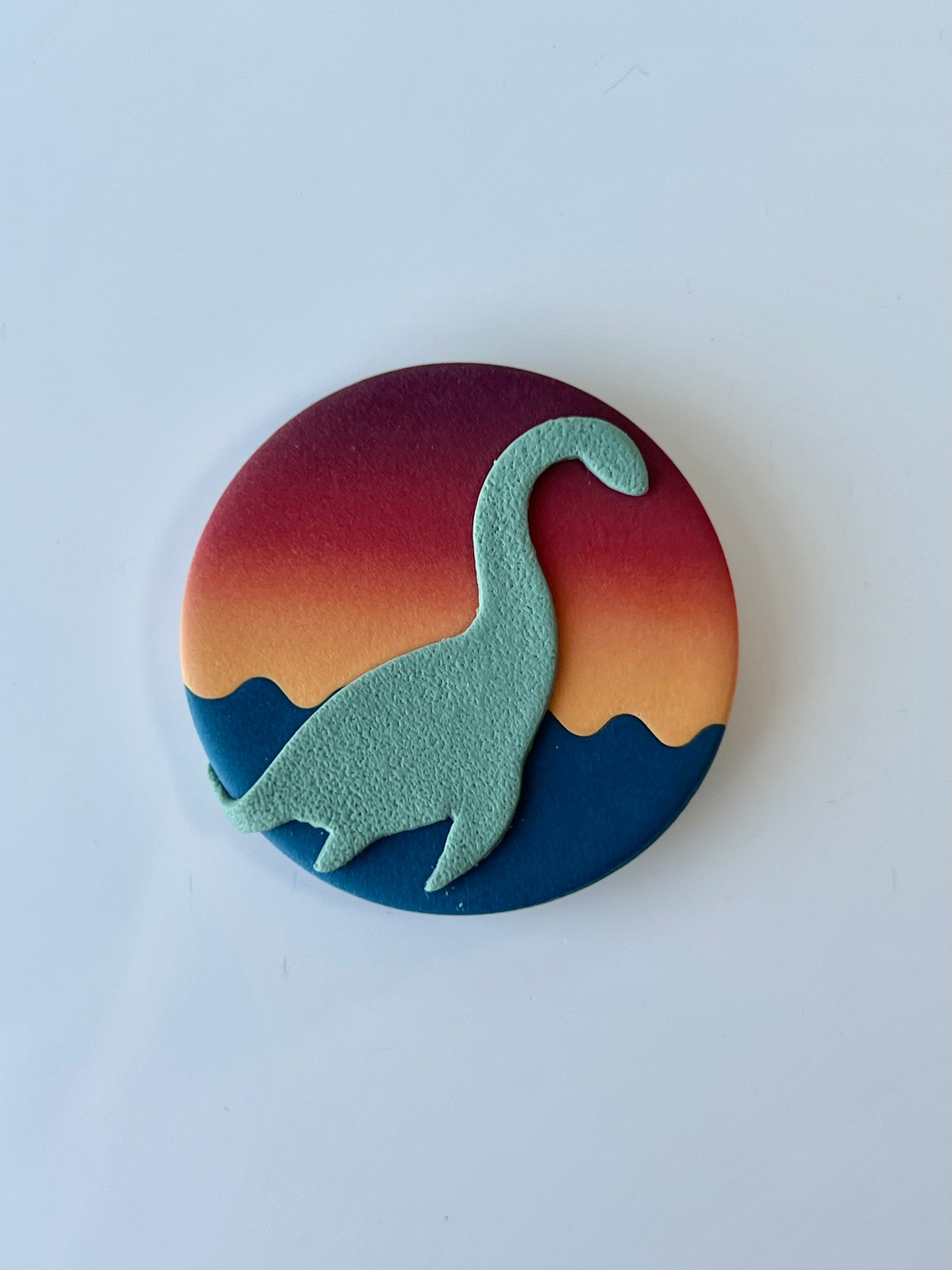Lake Monster Pin