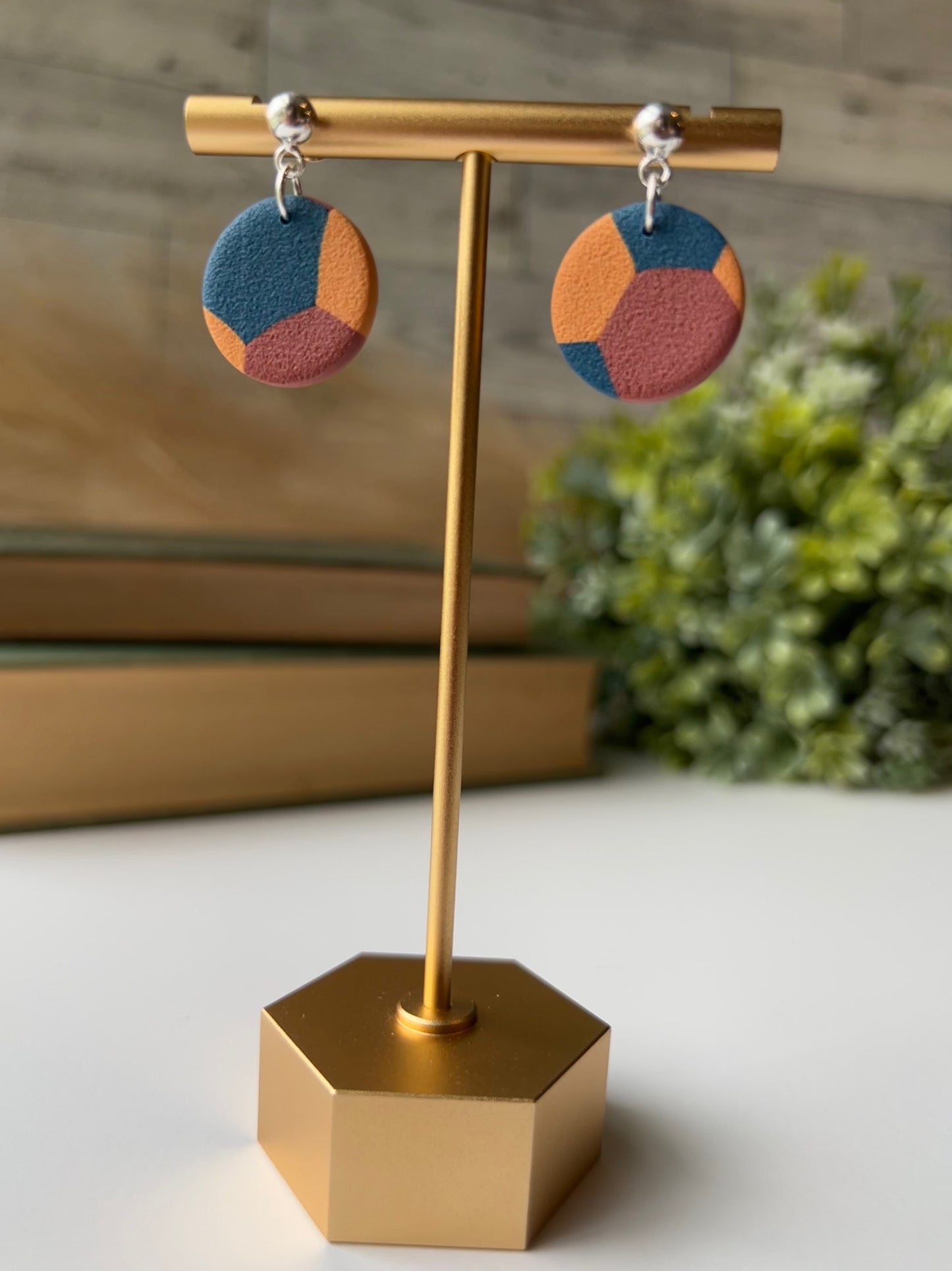 Colorblock Earrings