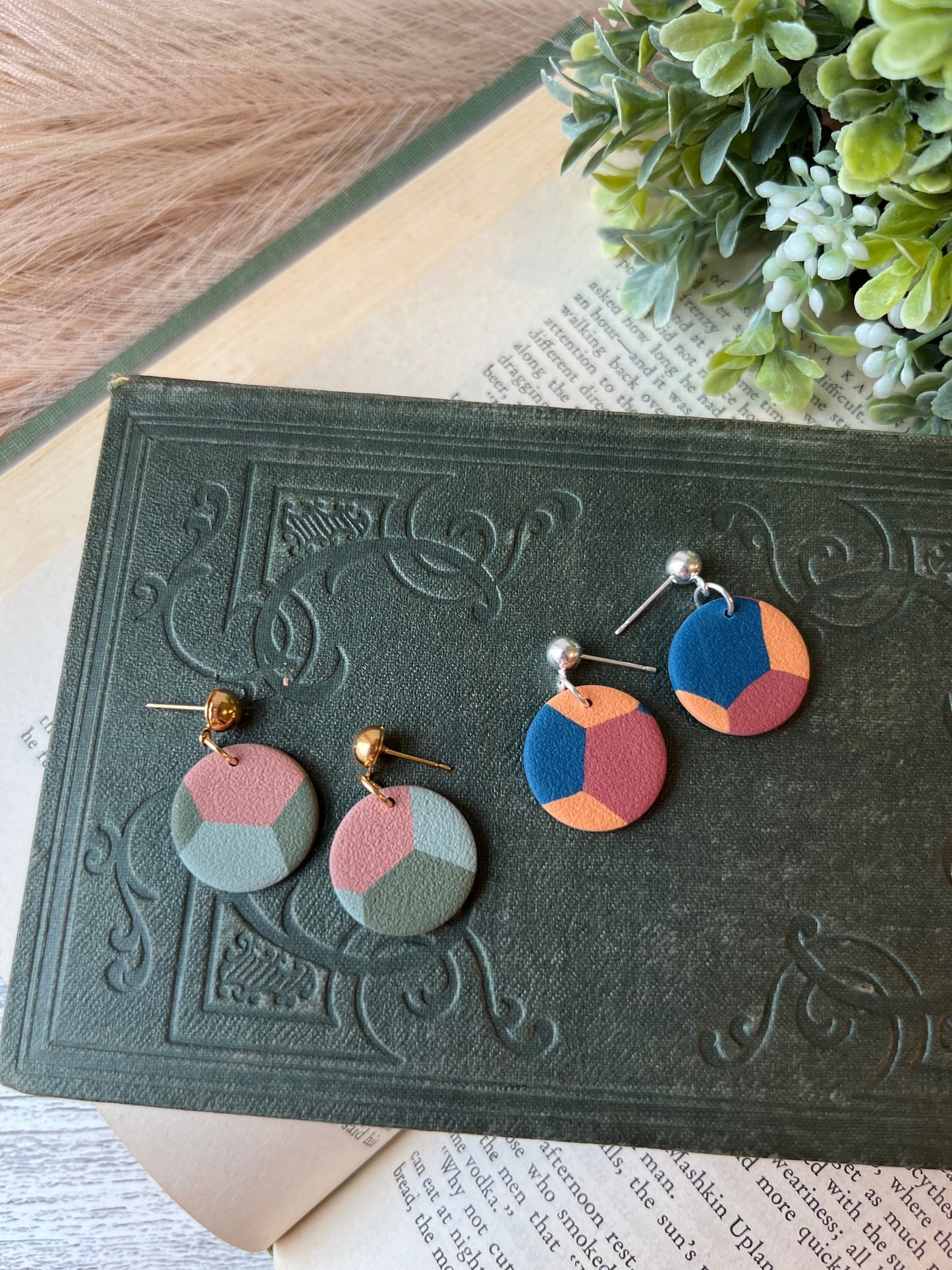 Colorblock Earrings