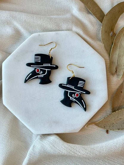 Plague Doctor Earrings