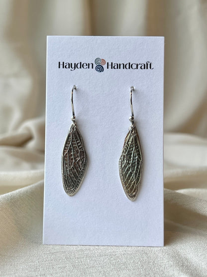 Cicada Wing Earrings