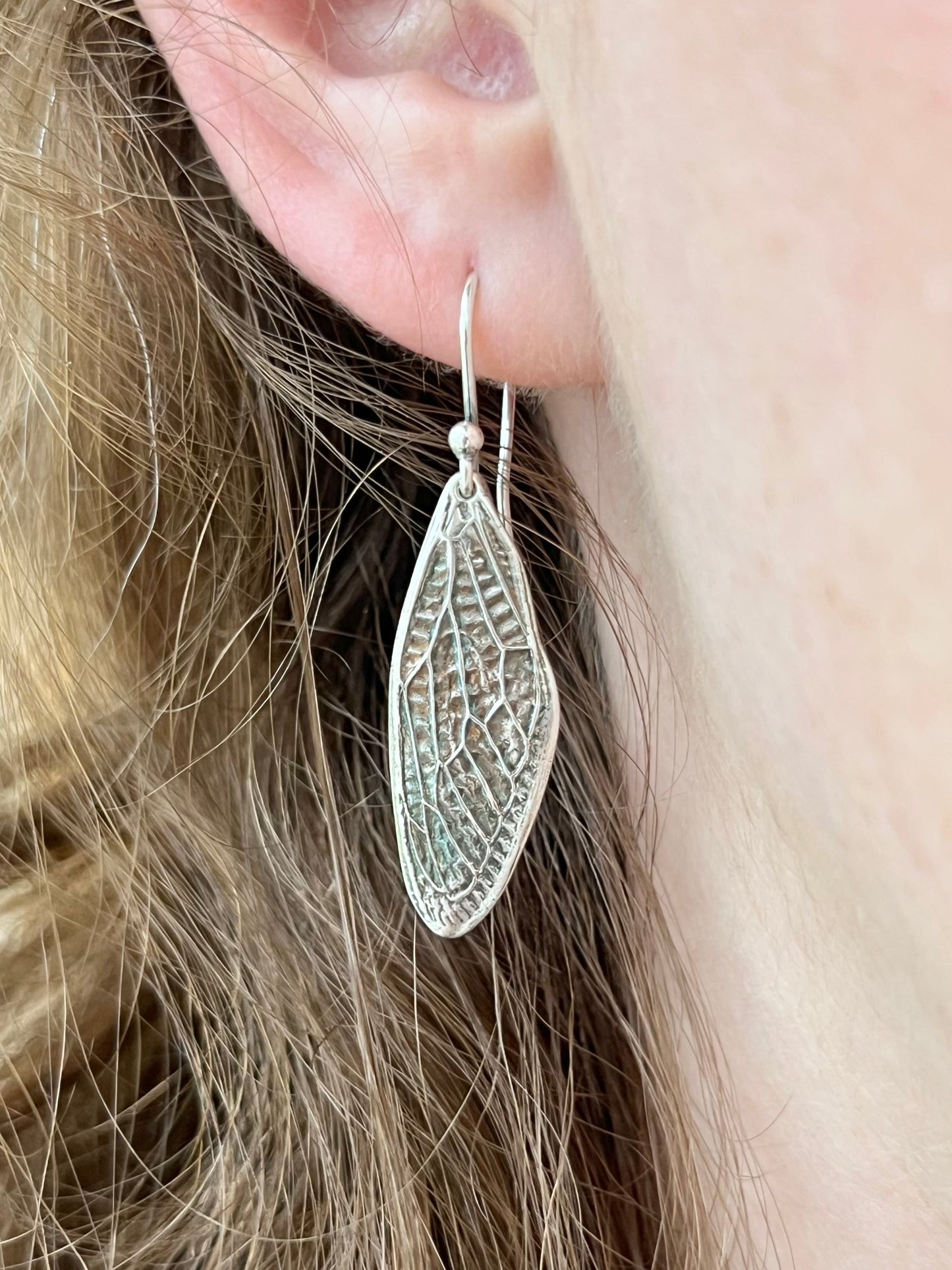 Cicada Wing Earrings