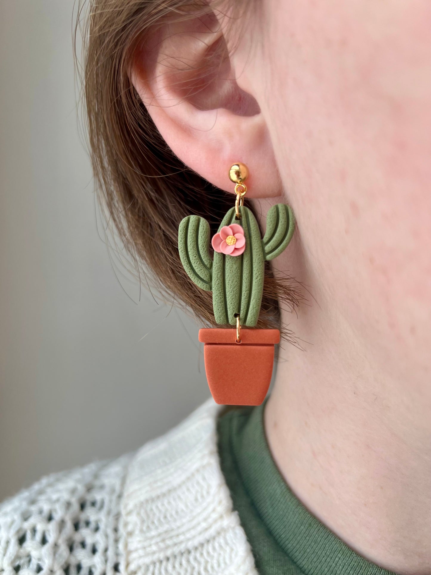 Saguaro Cactus Earrings