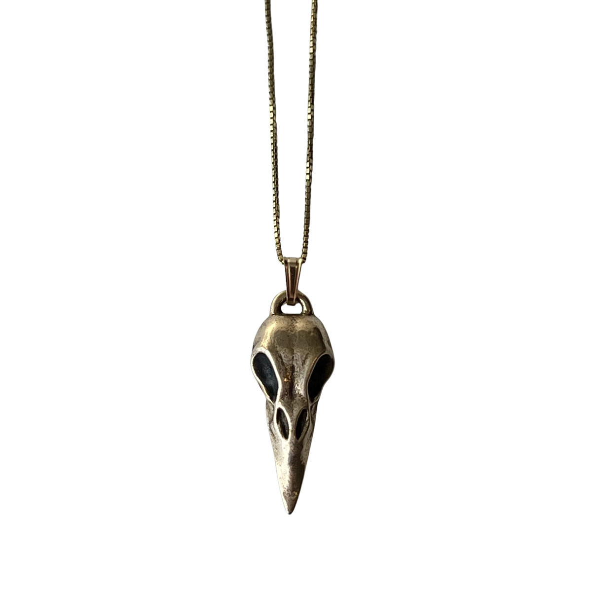 Raven Skull Necklace