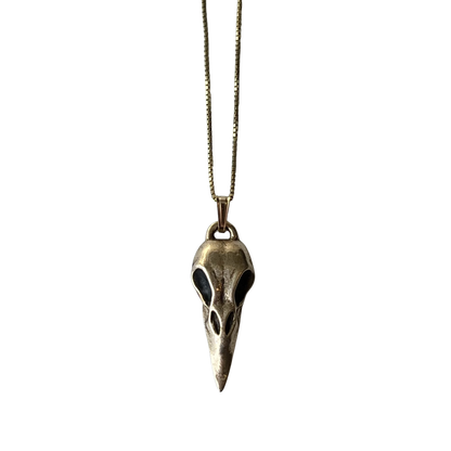 Raven Skull Necklace