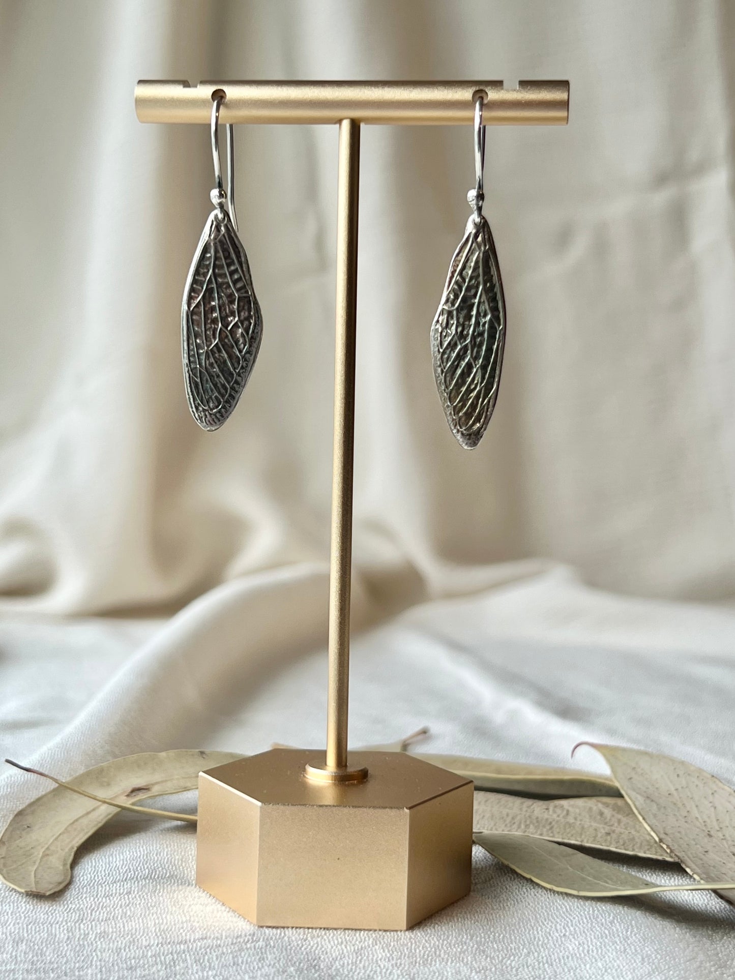 Cicada Wing Earrings