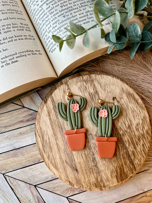 Saguaro Cactus Earrings