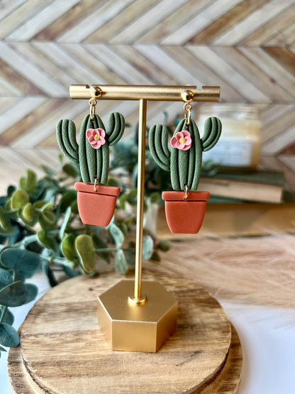 Saguaro Cactus Earrings