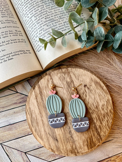 Balloon Cactus Earrings