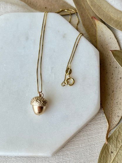 Acorn Necklace