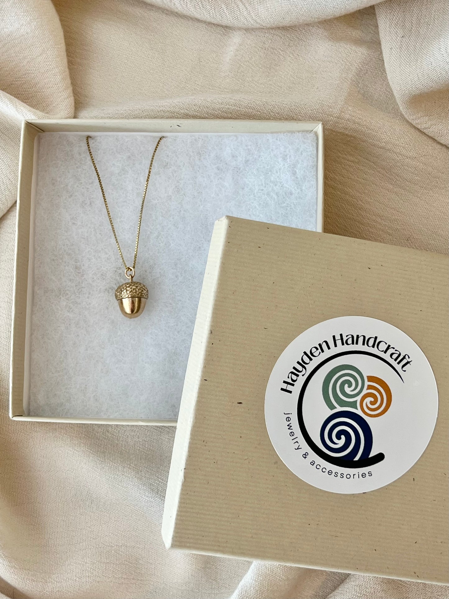 Acorn Necklace