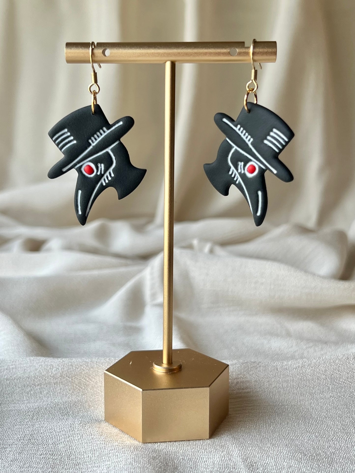 Plague Doctor Earrings