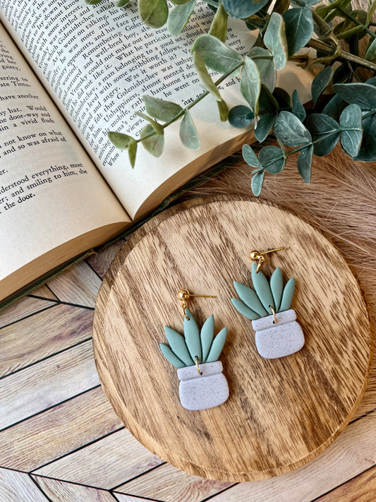 Succulent Earrings