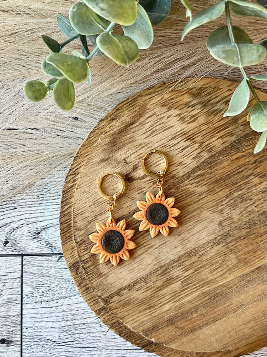 Sunflower Earrings