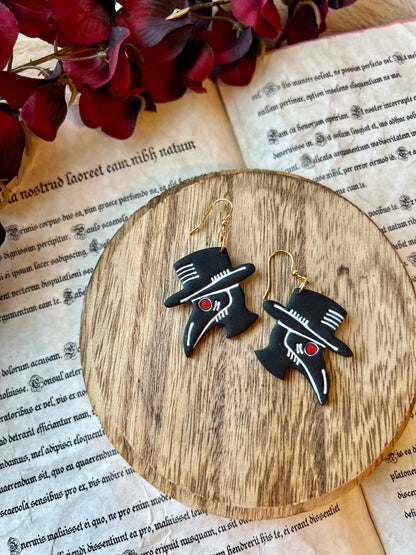 Plague Doctor Earrings