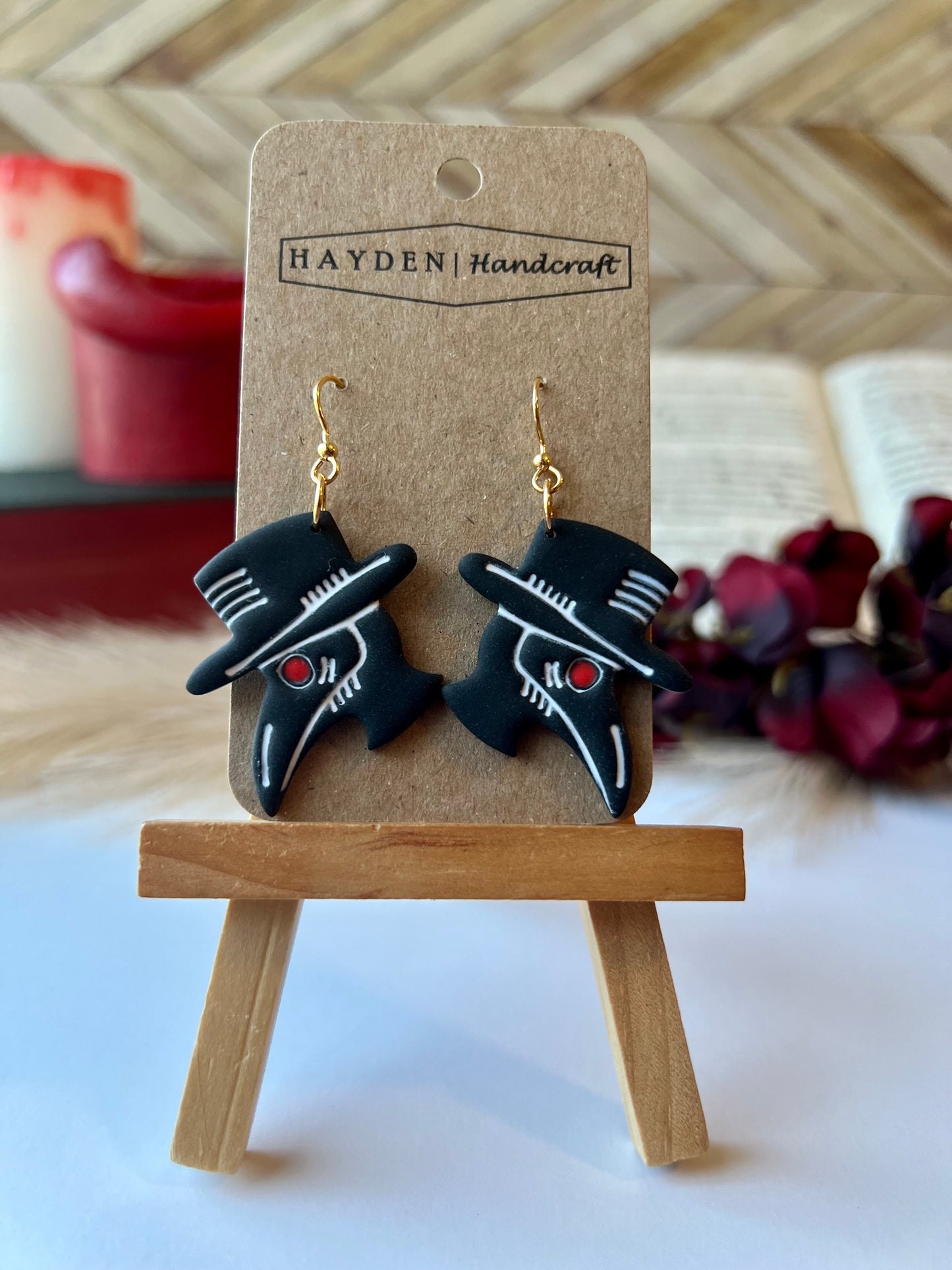 Plague Doctor Earrings