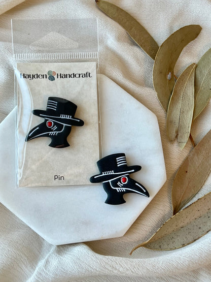 Plague Doctor Pin