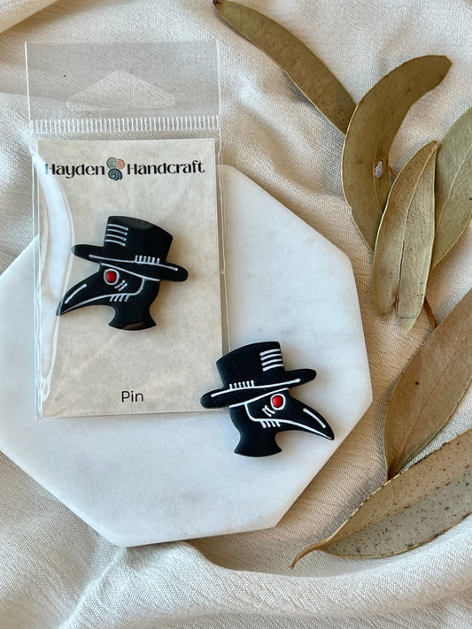 Plague Doctor Pin