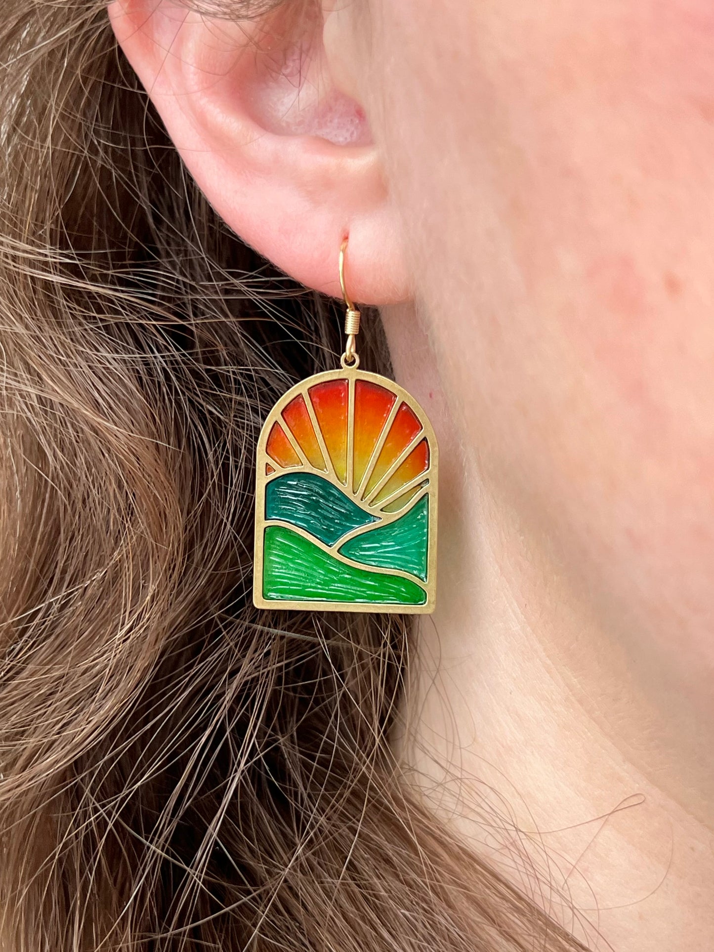 Campo e Tramonto Earrings