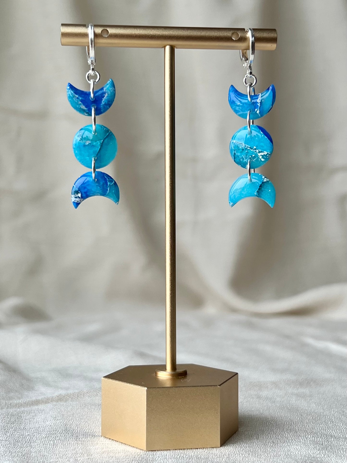 Moon Phase Earrings
