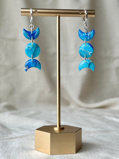 Moon Phase Earrings