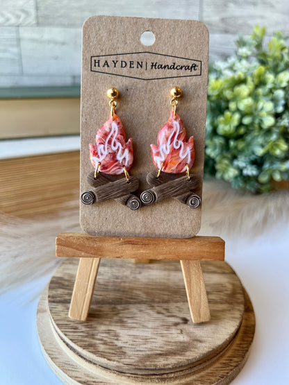 Campfire Earrings