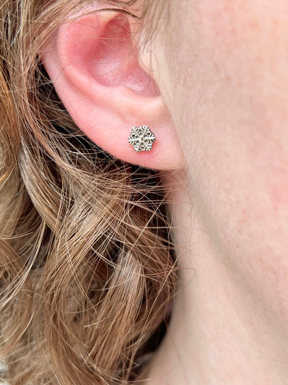 Snowflake Studs