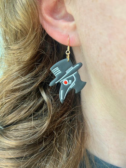 Plague Doctor Earrings