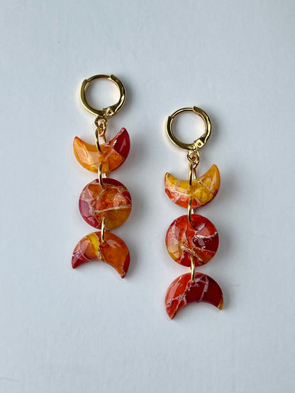 Moon Phase Earrings