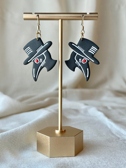 Plague Doctor Earrings