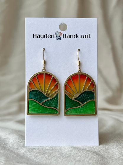 Campo e Tramonto Earrings