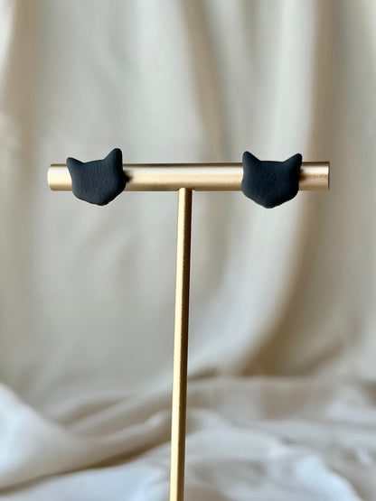 Black Cat Studs