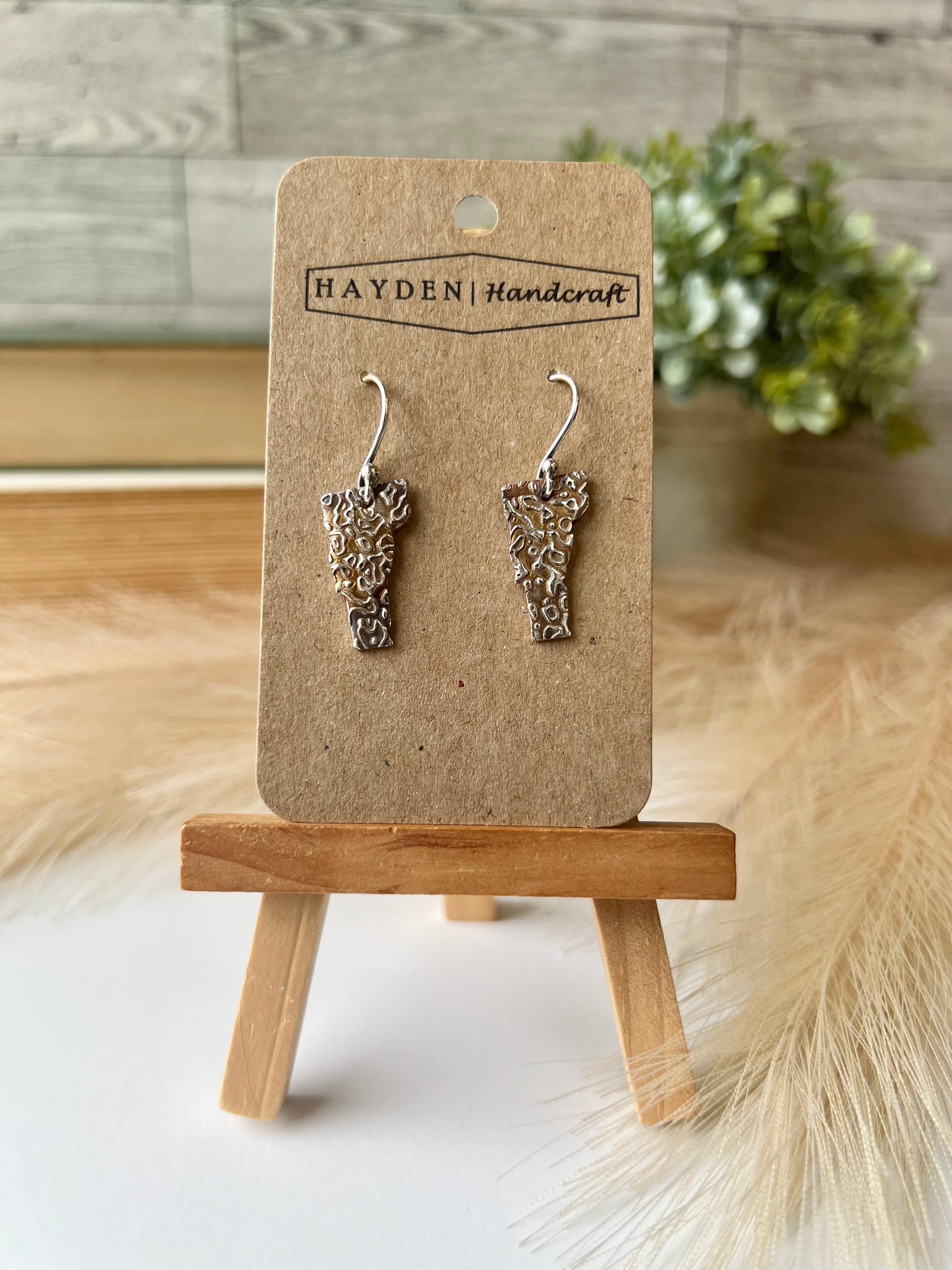 Vermont Topography Earrings