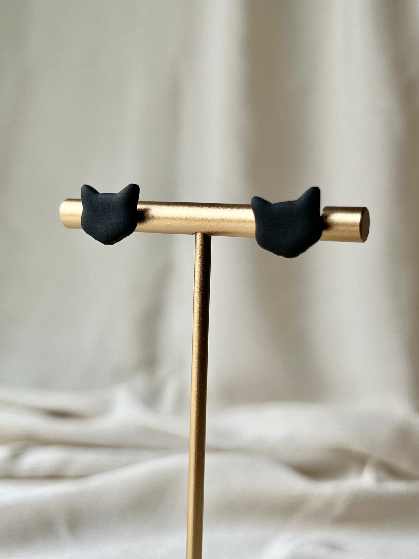 Black Cat Studs