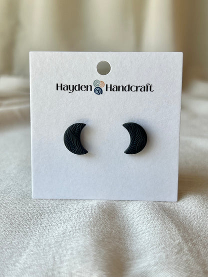 Black Moon Studs