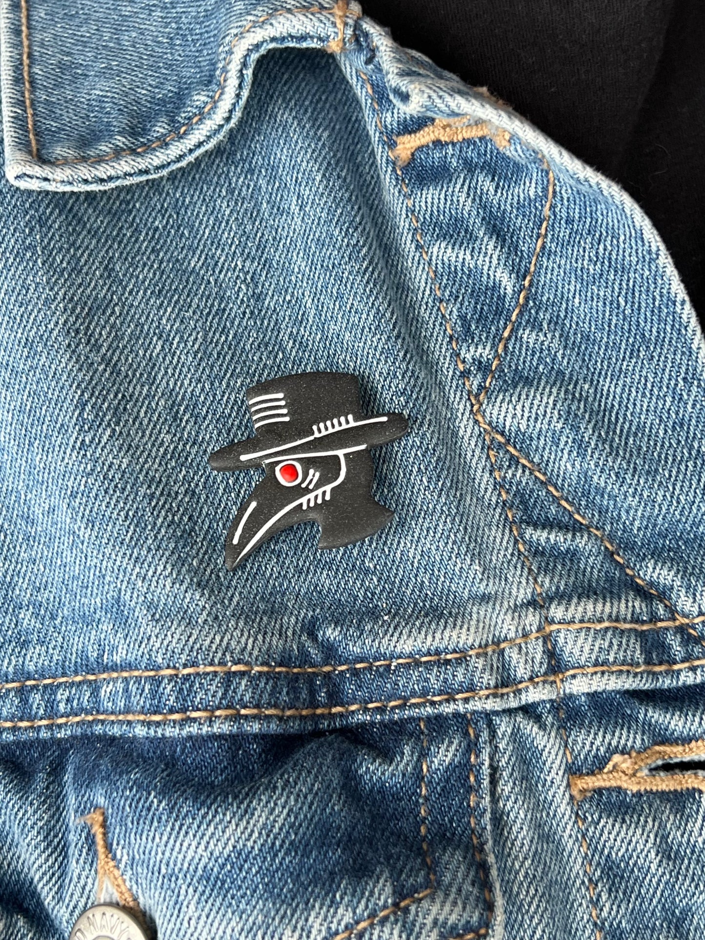 Plague Doctor Pin