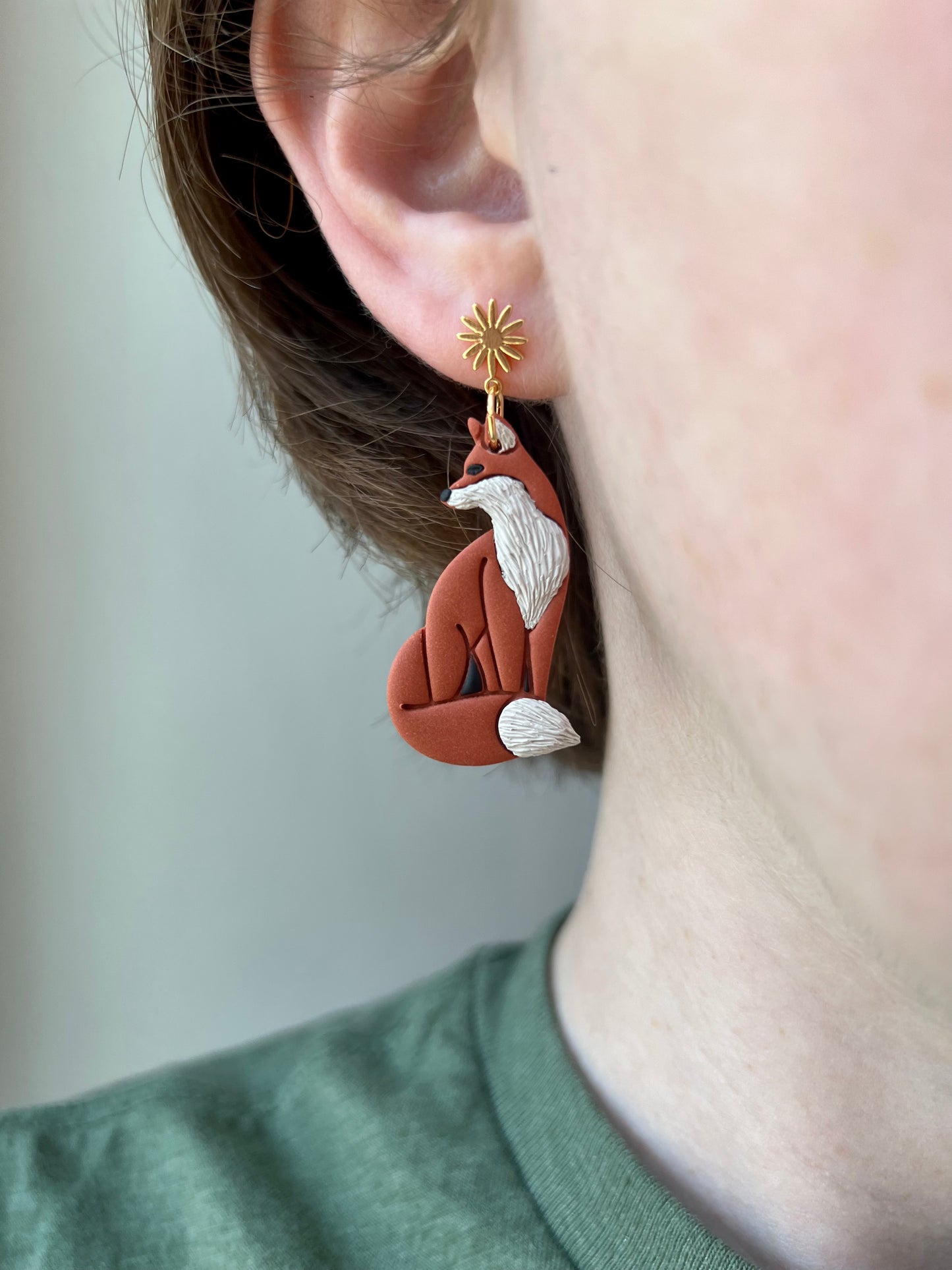 Fox Earrings