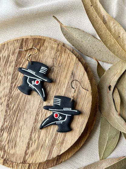 Plague Doctor Earrings