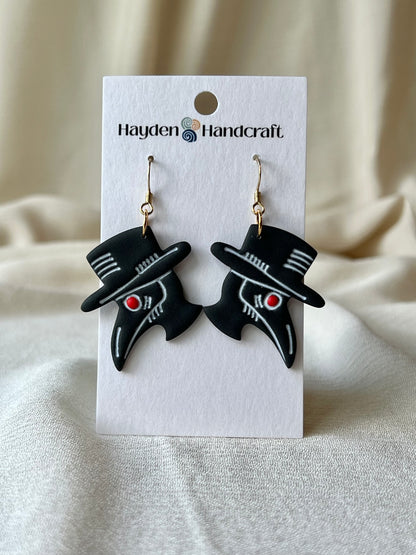 Plague Doctor Earrings