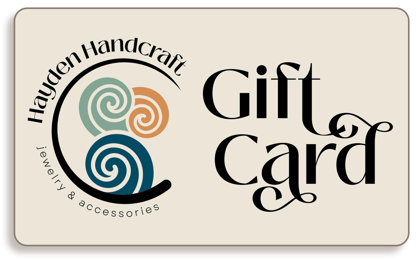 Hayden Handcraft Gift Card