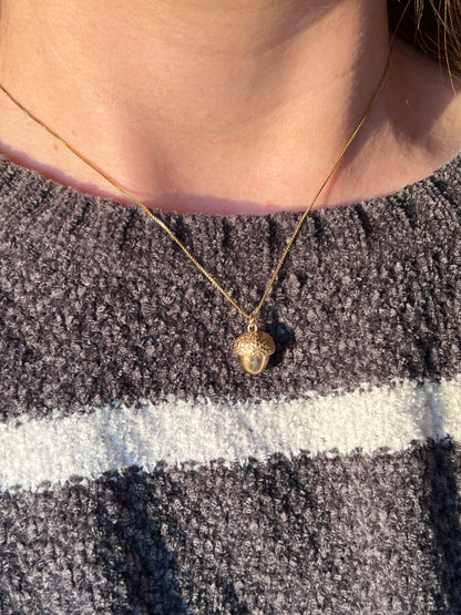 Acorn Necklace