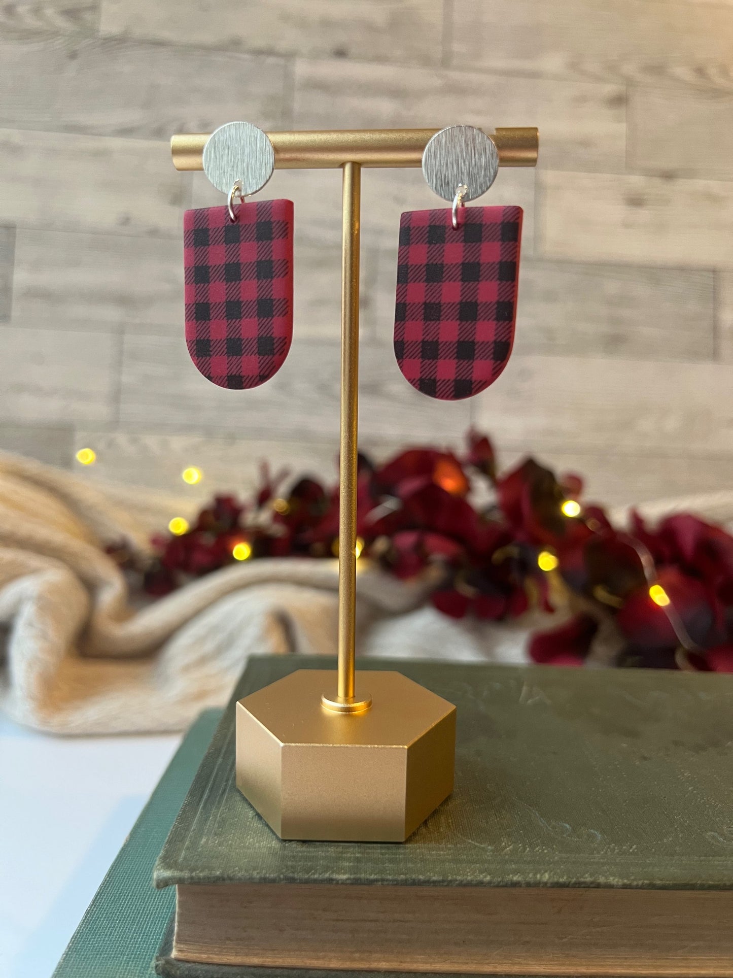 Buffalo Plaid Earrings